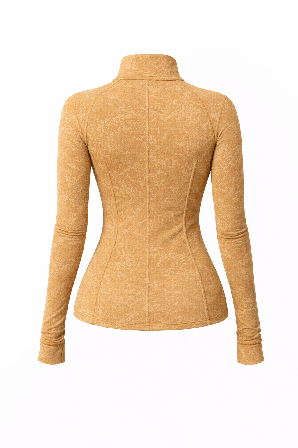 KIKI ROCK Sculpt Zip Jacket – Snatched Fit (Beige Luxe)