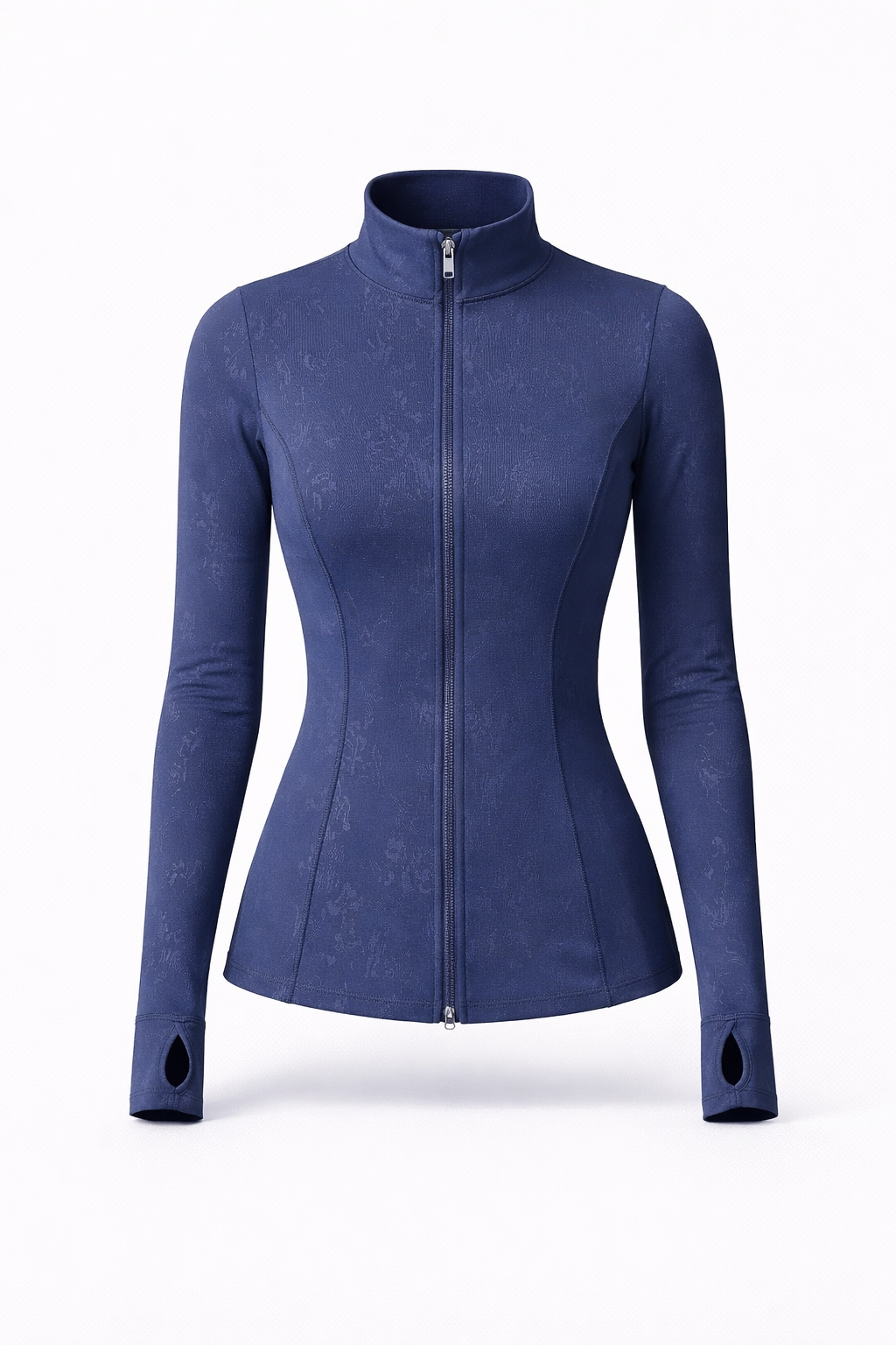 KIKI ROCK SculptZip Jacket – Navy Texture