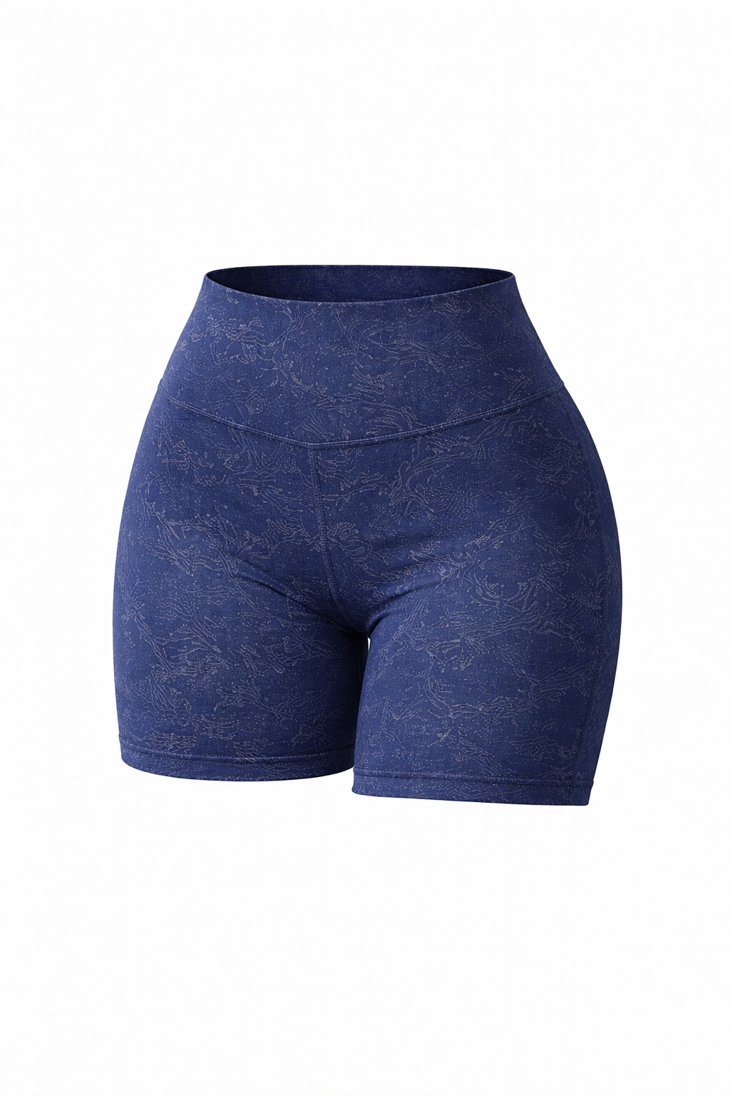 Kiki Rock Sculpt Shorts – Navy Texture